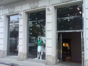 Escaparates de cristal